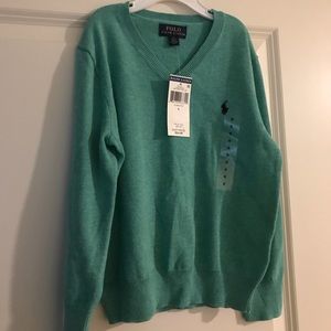 Boys polo sweater size 6